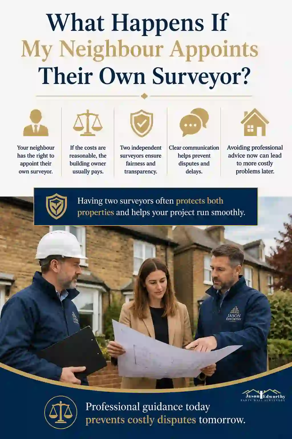 What Happens If My Neighbour Appoints Their Own Surveyor Rushden?